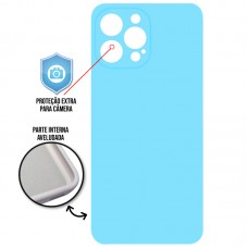 Capa iPhone 13 Pro - Cover Protector Azul Turquesa